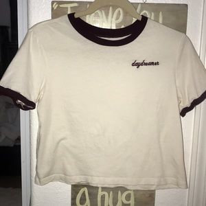 Kendall + Kylie crop top